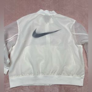 New Nike Sportswear Women's Plus Size Essentials Woven Varsity Bomber Jacket 0XL